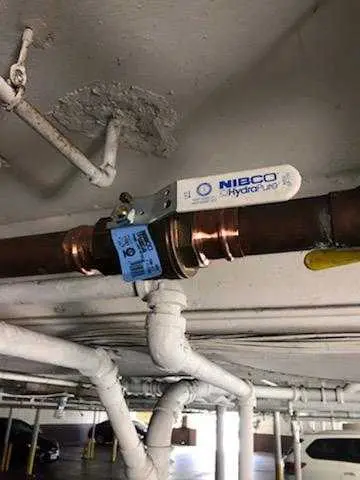 Copper pipe repair and valve work for Backflow Testing in Two Bridges